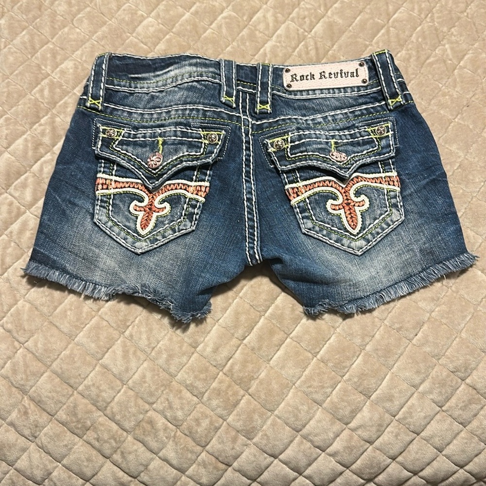 Rock Revival Celine H50 Jeans Shorts Size 26 EUC